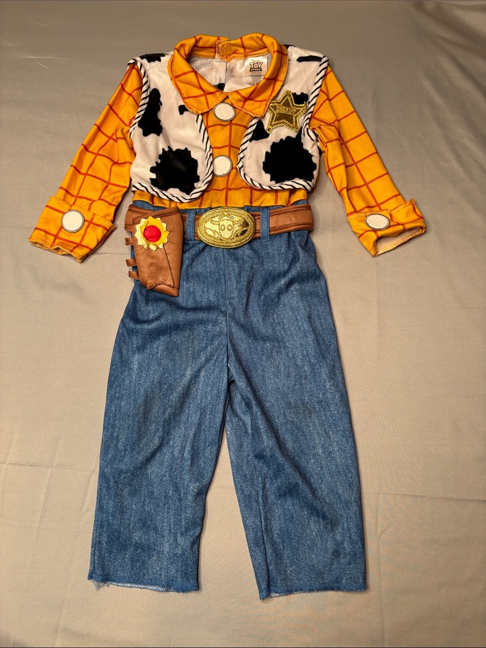Toy Story Disney Pixar Woody Kids Infant Cowboy Costume Size 12-18m